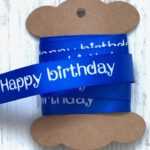 cadeaulint happy birthday blauw