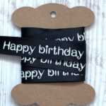 cadeaulint happy birthday zwart