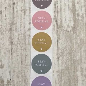 Sticker Stay Positive