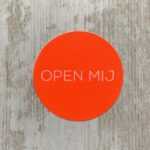 sticker open mij