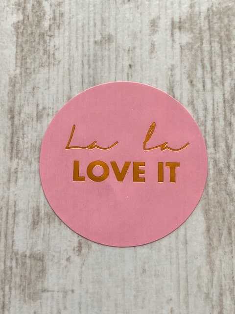 sticker love it