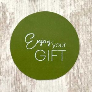 Sticker Enjoy Your Gift