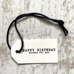 Cadeaulabel happy birthday wishes