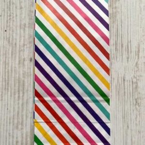 Blokbodemzakje regenboogkleuren