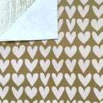 inpakpapier witte hartjes