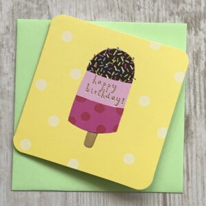 Cadeaukaartje Happy Birthday
