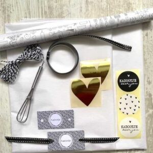 Inpakset Zwart / Wit