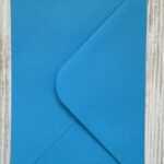 enveloppe kobaltblauw