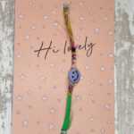 armbandje blauwe smiley