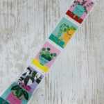 Stamp Washi tape Plant