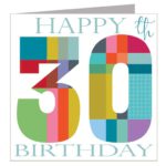 Wenskaart Jarig 30