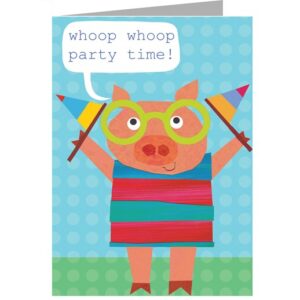 Wenskaart Party time