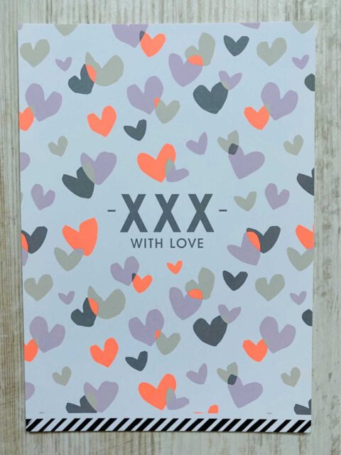 ansichtkaart xxx with love