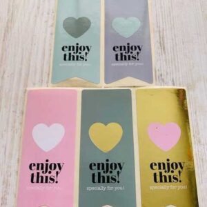 Sticker Enjoy this vaantje