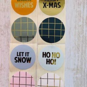 Stickers Kerst HO HO HO