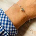 Armbandje hartje zilverkleurig