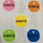 Sticker Kadootje