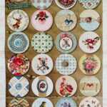 Stickervel kaartje of Kip handwerk