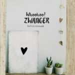 Ansichtkaart Whoohoo zwanger