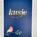 Ansichtkaart kusje van mij