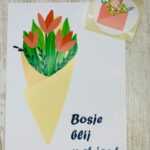 Ansichtkaart Blij met jou! + sticker