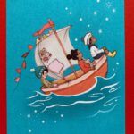 Ansichtkaart Bootje varen