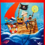 Ansichtkaart Piratenschip