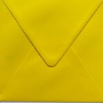 Enveloppe Geel vierkant