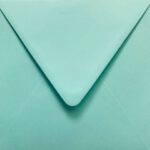 Enveloppe Mintgroen vierkant