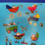 Ansichtkaart Welkom baby