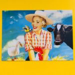 Ansichtkaart Op de boerderij