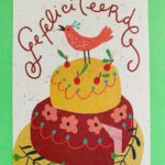 Ansichtkaart Gefeliciteerd