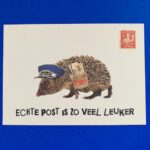 Ansichtkaart Echte post is zo veel leuker