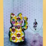 Ansichtkaart Touwtje springen