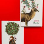 Kerstkaarten set Gezellige Feesten