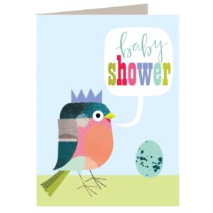 Wenskaart babyshower