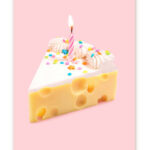 Ansichtkaart Cheesecake