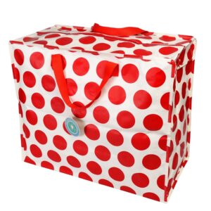 Rex London Jumbo tas Red on white spotlight