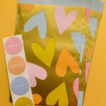 Set cadeauzakjes Hartjes pastel