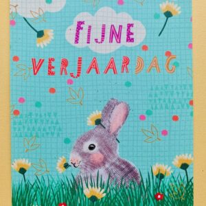 Ansichtkaart Fijne verjaardag