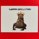 Ansichtkaart Knapperd gefeliciteerd