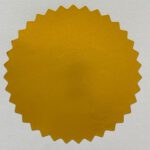 Sticker Goud metallic