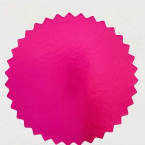 Sticker Roze metallic