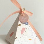 Cadeaudoosje Piramide zalm