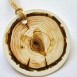 Cadeaulabel boomschors hartje