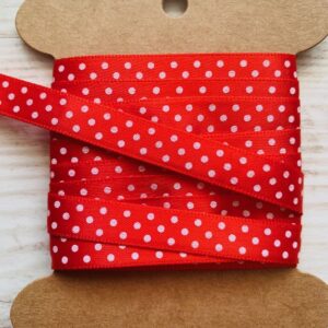 Lint Rood wit stip