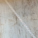 wit lint met gouden hartjes