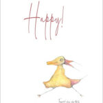 Ansichtkaart Happy