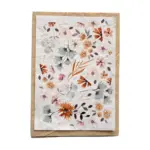 Groeipapier kaart Bloemenrijk