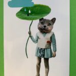 Ansichtkaart krazy kittens paraplu